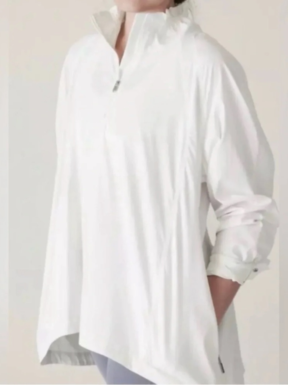 Athleta Advantage Poplin Top